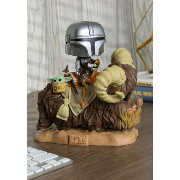 mando on bantha funko